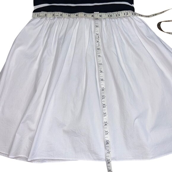 English Factory Poplin Combo Knit Dress Size XS / Black and White Stripes - Picture 4 of 10